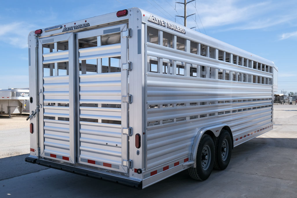 2027 Elite 24 ft stock trailer