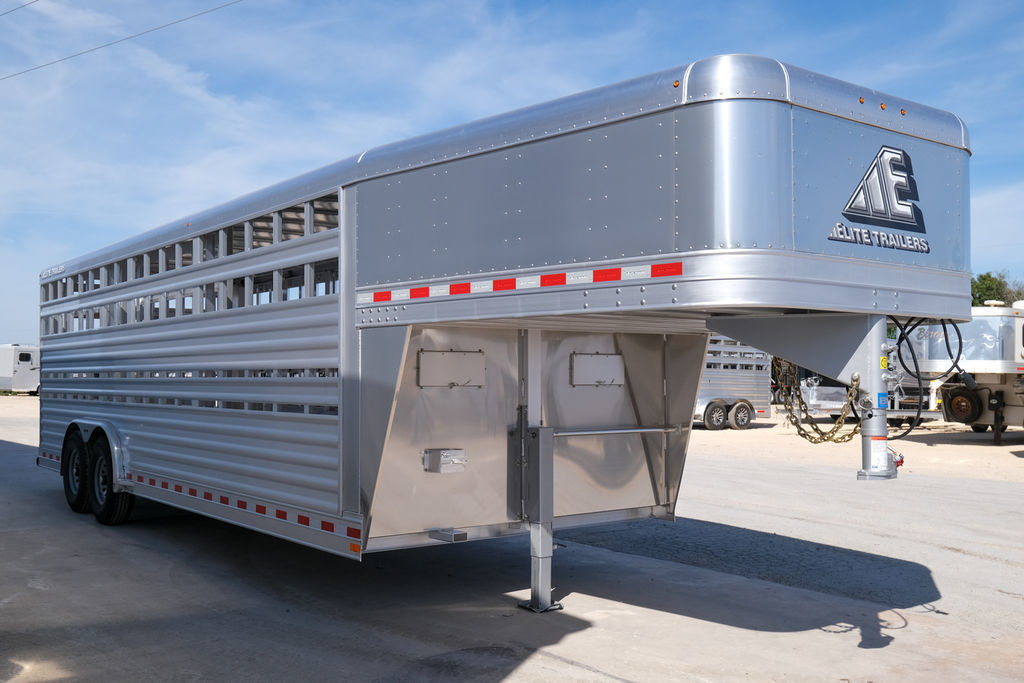2027 Elite 24 ft stock trailer