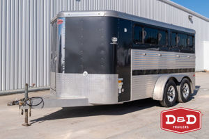 2016 Stock horse Sundowner Trailers 6 Pen Showman Low Pro Trailer