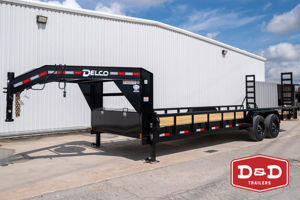 2026 Stock horse Delco Trailers 24 Ft Utility Trailer