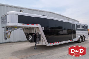 2026 Stock horse Cimarron Trailers 8 Pen Showstar LX Low Pro Trailer