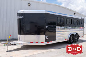 2026 Stock horse Cimarron Trailers 8 Pen Showstar LX Low Pro Trailer