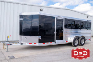 2026 Stock horse Cimarron Trailers 8 Pen Showstar LX Low Pro Trailer