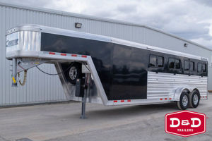 2026 Stock horse Cimarron Trailers 8 Pen Showstar LX Low Pro Trailer