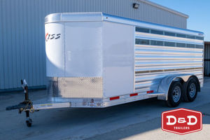 2026 Stock horse Exiss 6 Pen Exhibitor Mini Low Pro Trailer