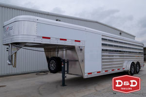 2026 Stock horse Exiss 10 Pen Exhibitor Low Pro Trailer
