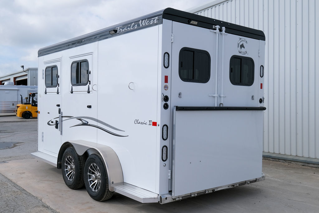 2026 Trails West 2 horse classic ii trailer