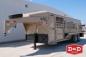 2026 Stock horse Big Bend Trailers 24 Ft Slant Deluxe Tack Stock Trailer