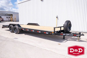 2025 Stock horse Delco Trailers 24 Ft Equipment Trailer