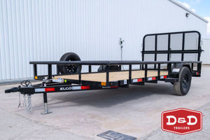 2026 Stock horse Delco Trailers 14 Ft Utility Trailer