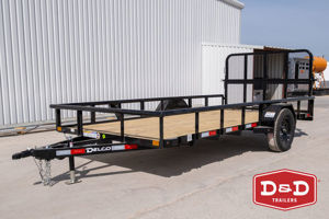 2026 Stock horse Delco Trailers 14 Ft Utility Trailer