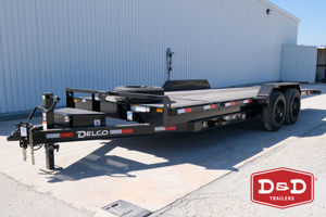 2025 Stock horse Delco Trailers 20 Ft Tilt Equipment Trailer