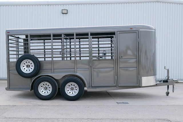 2026 Calico 17 ft stock combo trailer
