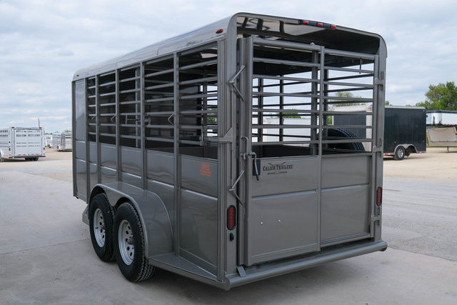 2026 Calico 17 ft stock combo trailer