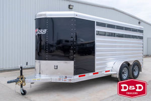 2026 Stock horse Exiss 6 Pen Exhibitor Mini Low Pro Trailer