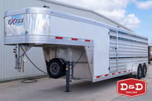 2026 Stock horse Exiss 10 Pen Express Low Pro Trailer