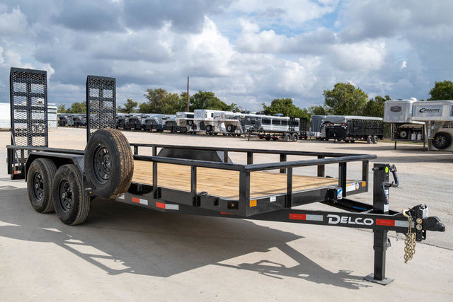 2026 Delco 18 ft utility trailer