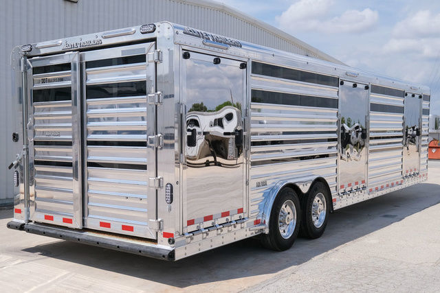 2026 Elite 30 ft show cattle trailer
