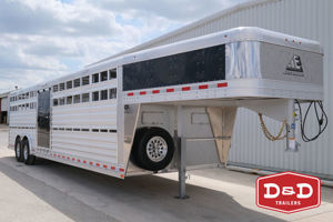 2027 Stock horse Elite Trailers 28 Ft Show Cattle Trailer