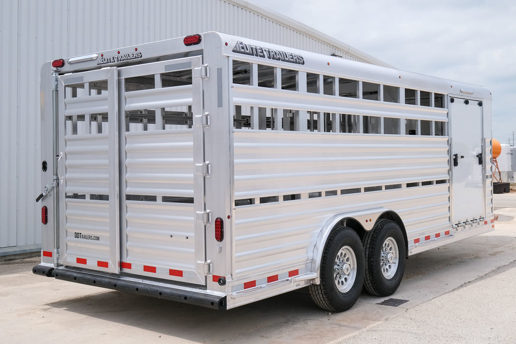 2027 Elite 20ft stock trailer