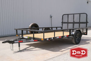 2026 Stock horse Delco Trailers 12 Ft Utility Trailer