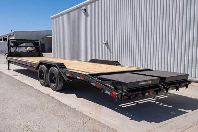 2025 Delco 32 ft equipment hauler trailer