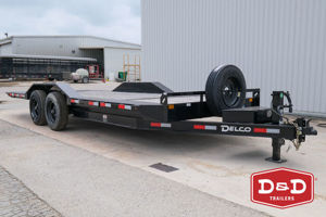 2025 Stock horse Delco Trailers 20 Ft Tilt Equipment Traiiler