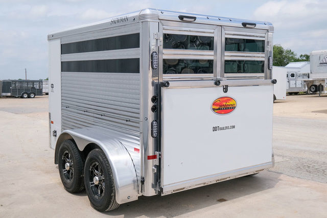 2027 Sundowner 4 pen showman low pro trailer