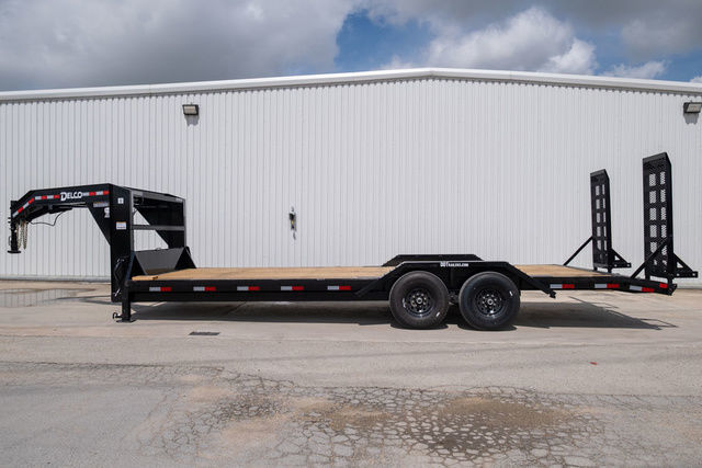 2025 Delco 24 ft equipment trailer