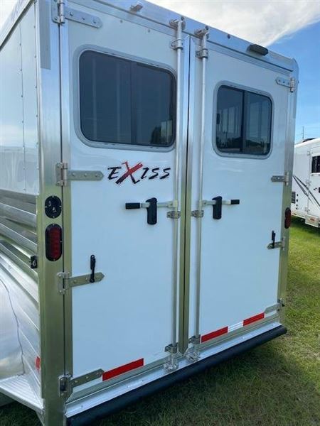 2024 Exiss 3 horse bumper pull xt with dressing room