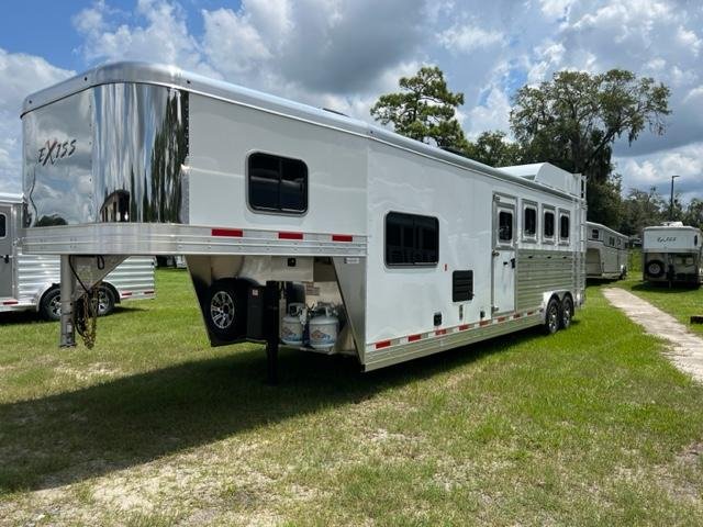 2023 Exiss 8' wide 4 horse with 10' living quarters
