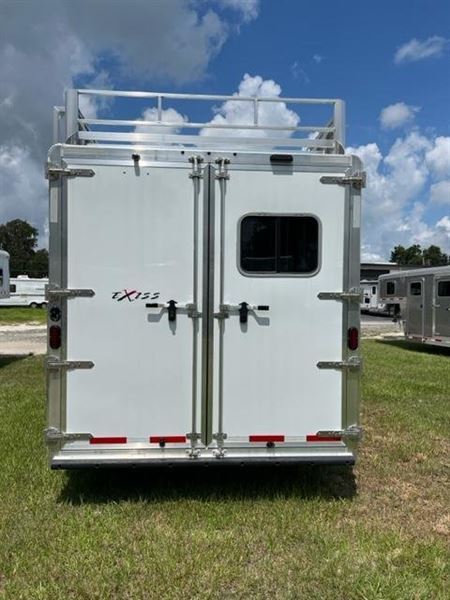 2023 Exiss 8' wide 4 horse with 10' living quarters