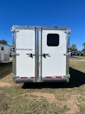 2024 Merhow 8' wide 4 horse with 16' lq and slide