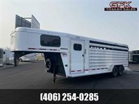 2026 Stock horse Logan Coach 22' Stock Combo w/ Dual Man Doors
