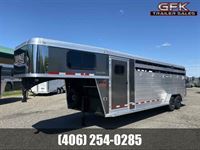 2026 Stock horse Logan Coach 24' Stock Combo with Dual Man Doors
