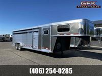 2026 Stock horse Logan Coach 26' Stock Combo w/ Dual Man Doors