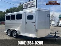 2026  horse Logan Coach Bullseye 3 Horse Bumper Pull