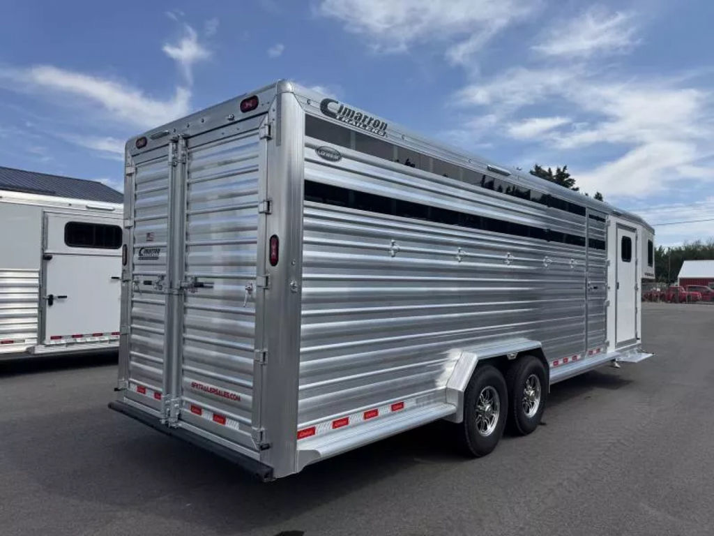 2026 Cimarron lonestar 26' stock combo w/ dual man doors