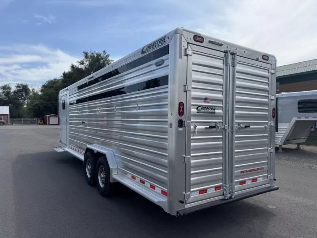 2026 Cimarron lonestar 26' stock combo w/ dual man doors