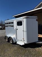 2012 2 horse Sundowner Trailers Stockman Special 2 Horse Slant Bumper Pull