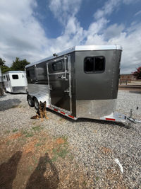 2026 2 horse Adam 2 Horse Straightload JuLite Bumper Pull