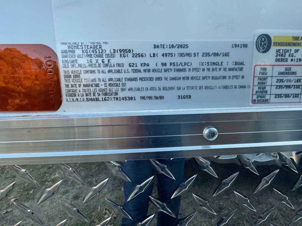 2026 Homesteader 316sb