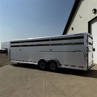 2024 Hillsboro 24' livestock trailer - three compartments