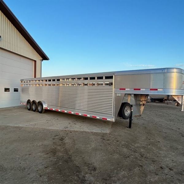 2024 Sooner SR7634 Livestock Trailer 34ft W 3 Compartments   Trailer 1520177 2 