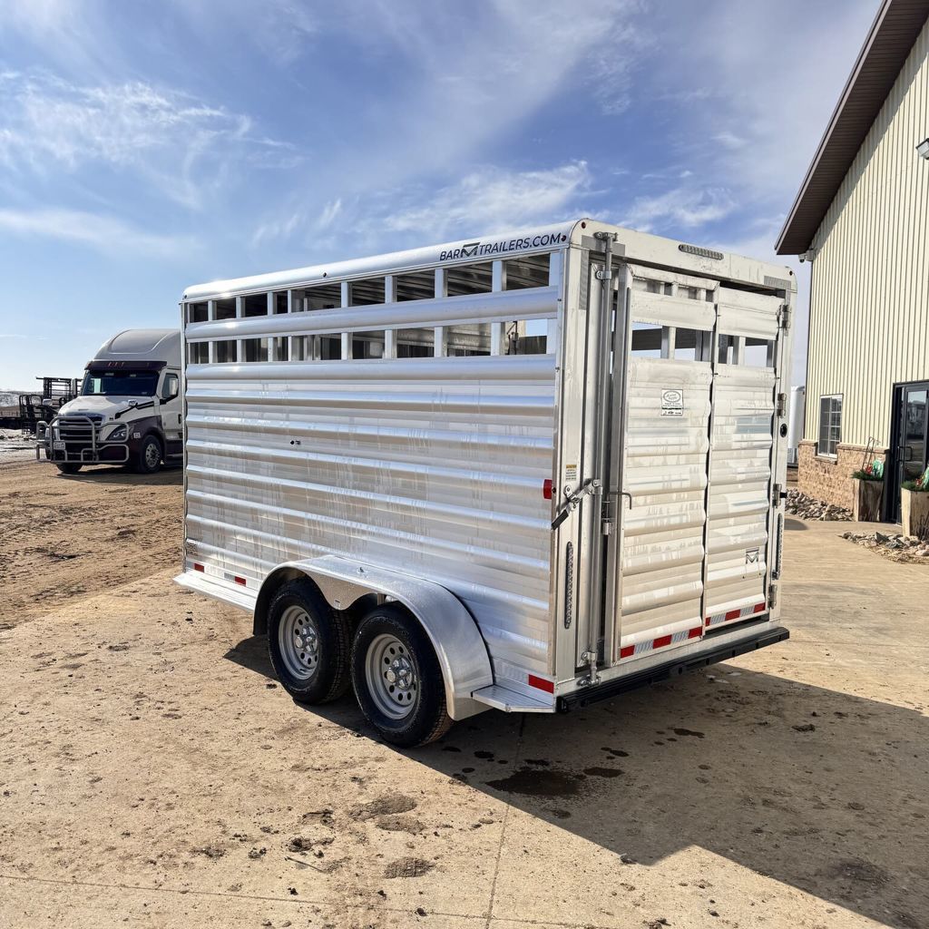 2025 Merhow bar-m 14' bumper pull w/ two compartments