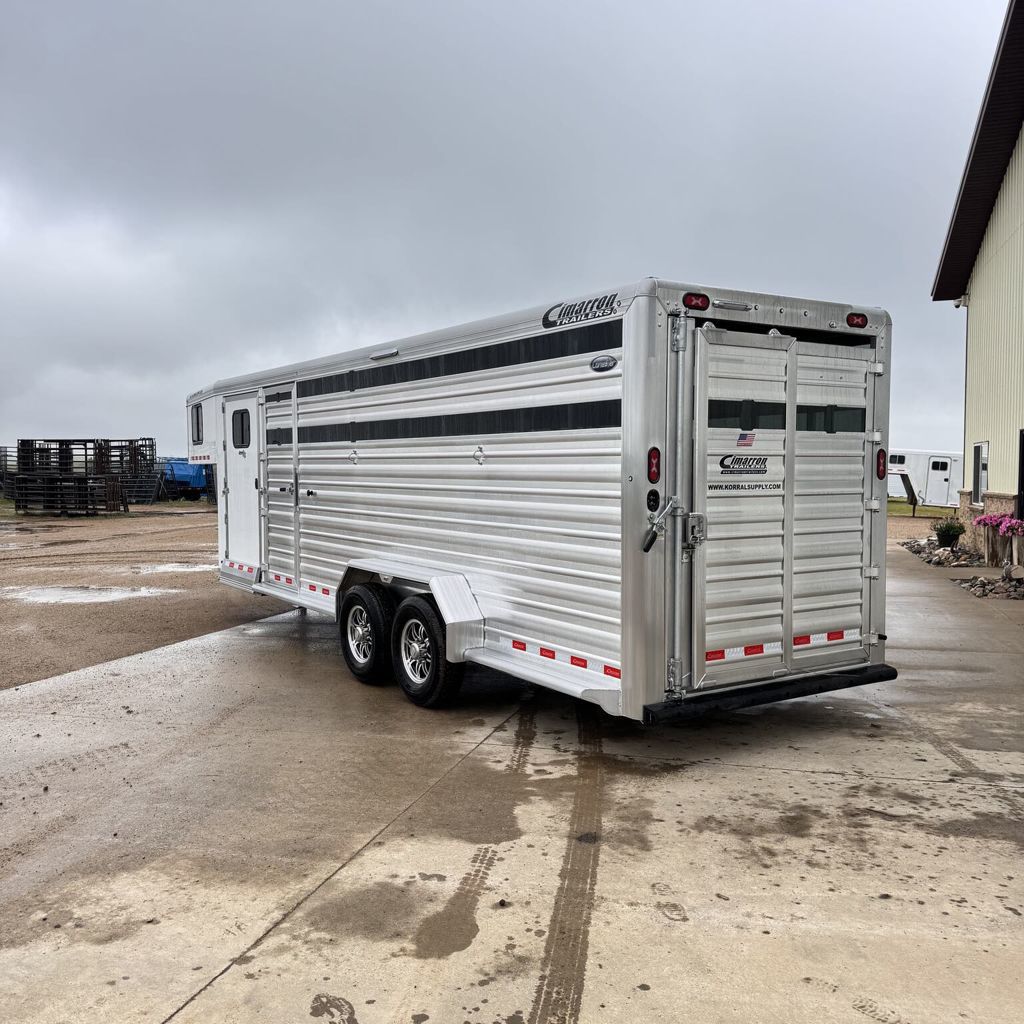 2026 Cimarron 24' stock combo - two compartments