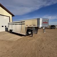 2026 Stock horse Sooner SR7628 Livestock Trailer W/ 3 Compartments