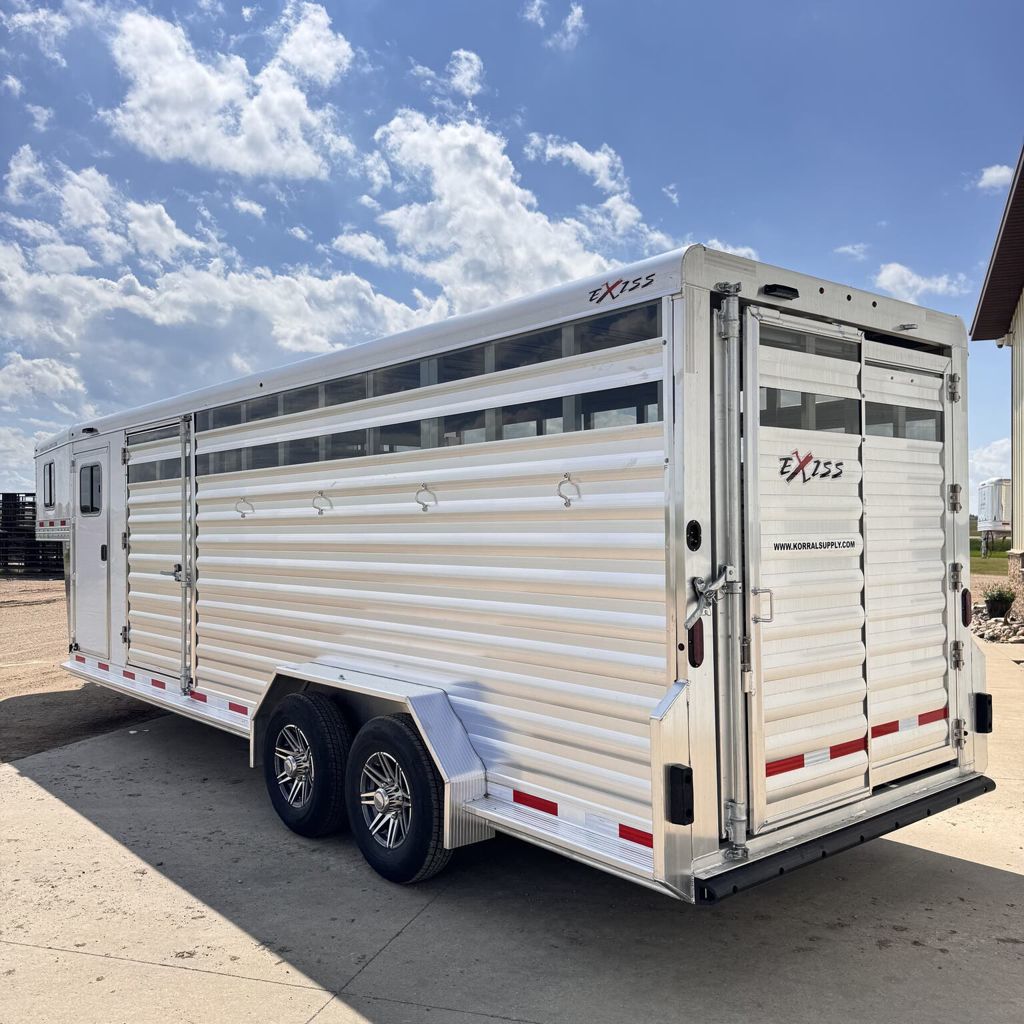 2026 Exiss 24ft stock combo - two compartments