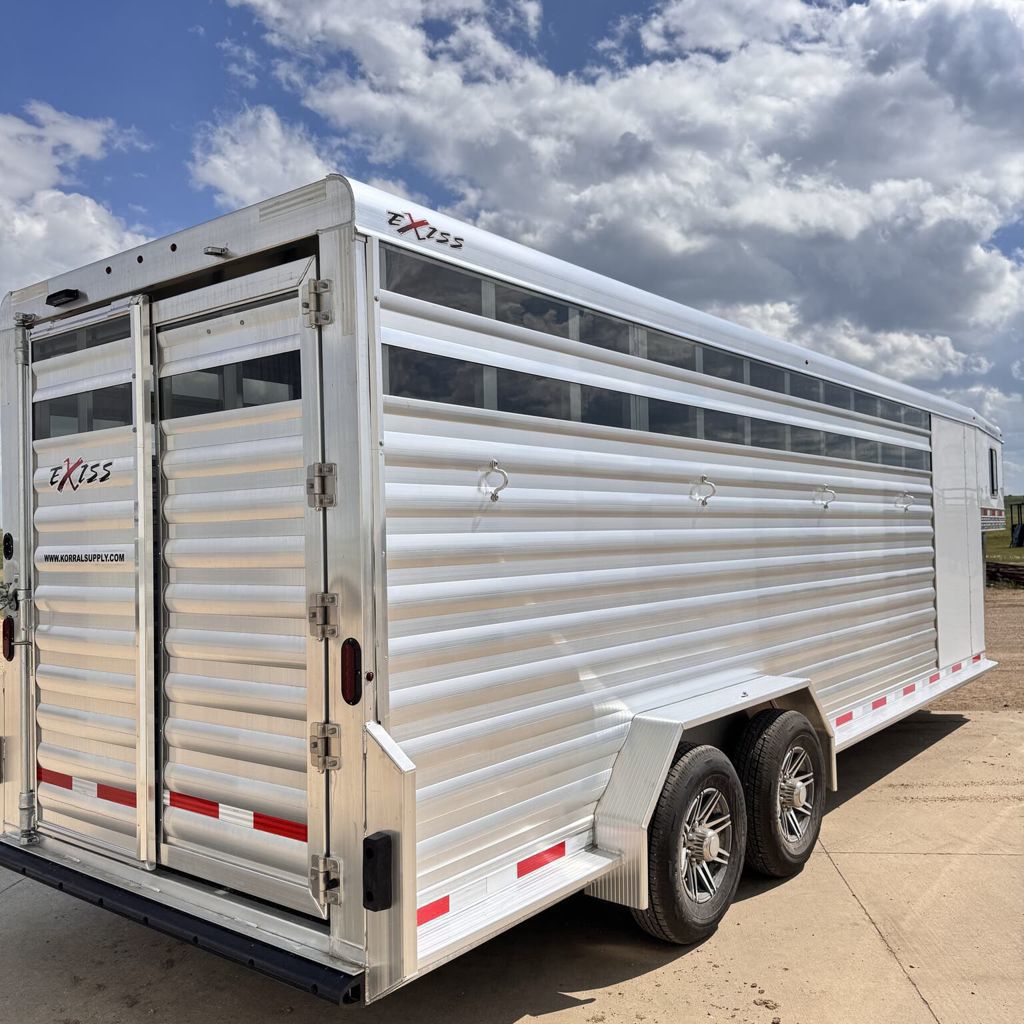 2026 Exiss 24ft stock combo - two compartments
