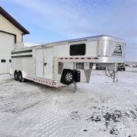 2026  horse Elite Trailers 24' Stock Combo - Trainer Tack - Two Compartments